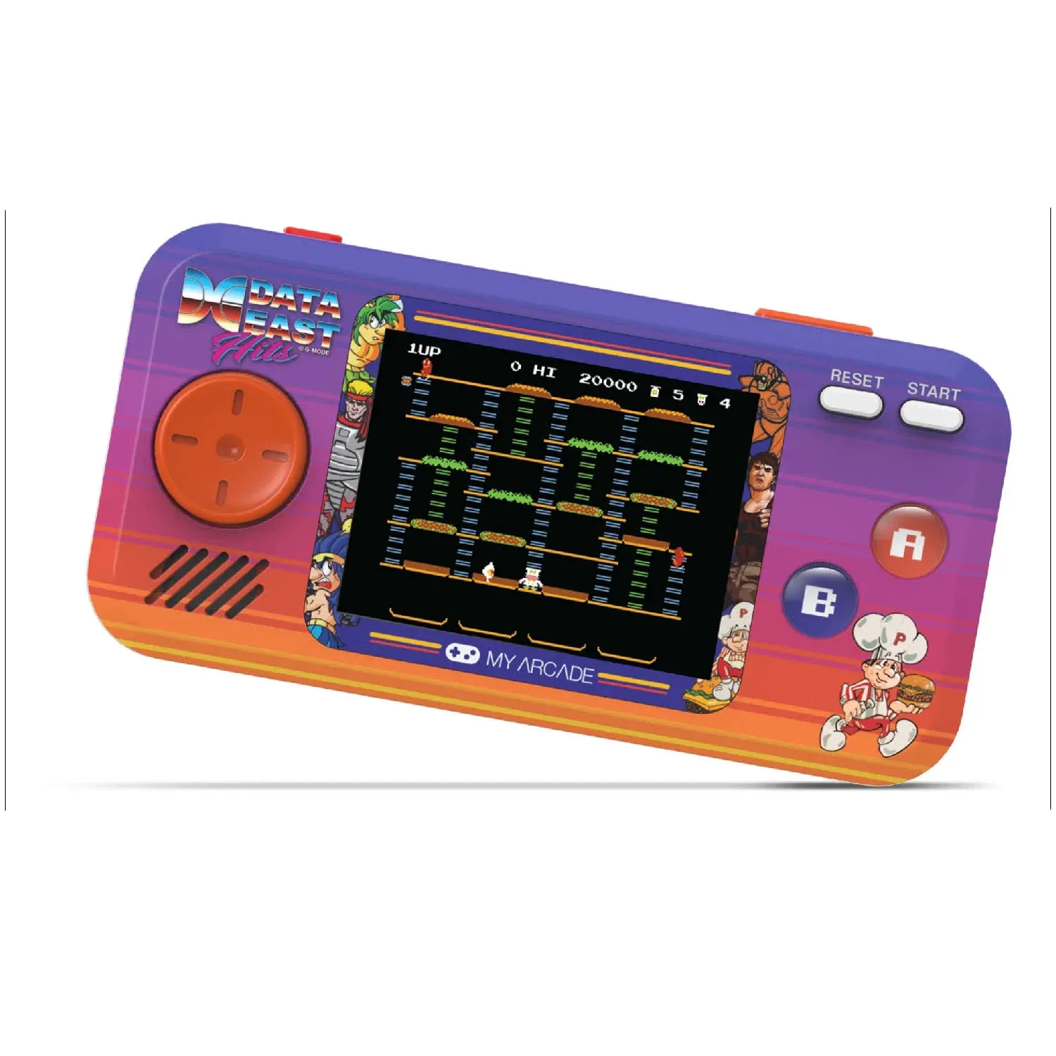 My Arcade - Pocket Player Data East Hits Portable Gaming System