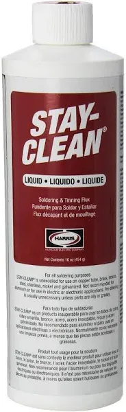 Harris Stay-Clean Soldering Flux