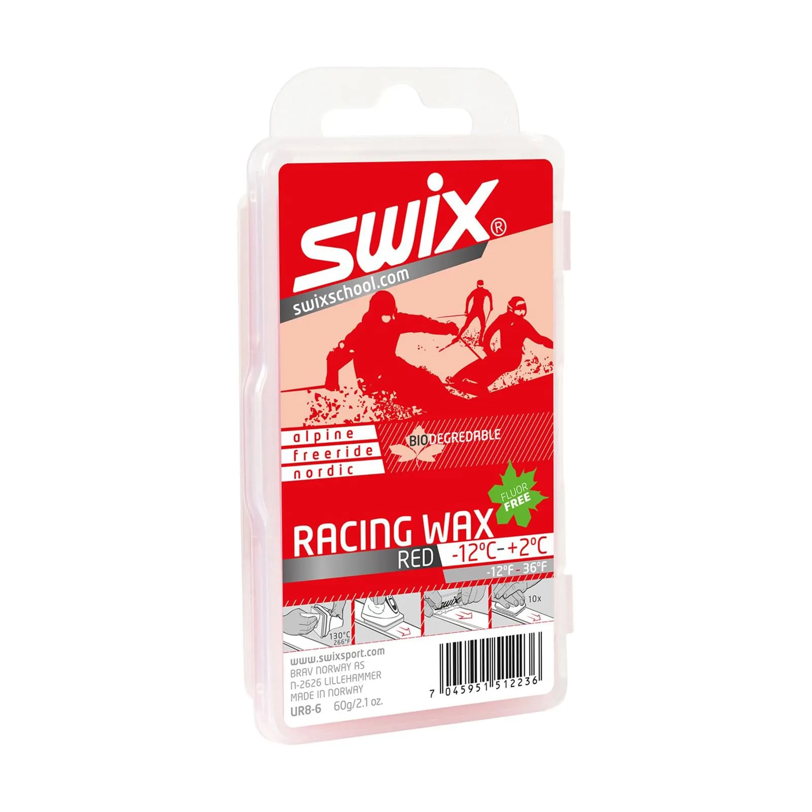 Swix Bio Racing Wax Red