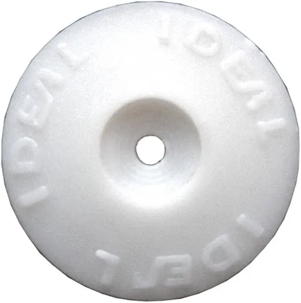 Ideal Security Inc SKPHC Plastic Cap Washers for Nails or Screws Box of 500