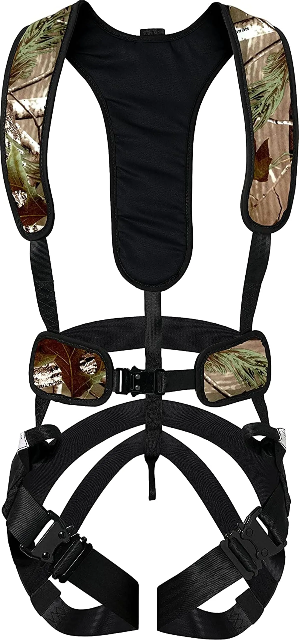 2XL/3XL Treestand Hunting Safety Harness Lightweight Camo for Deer Drag Bow Hunt