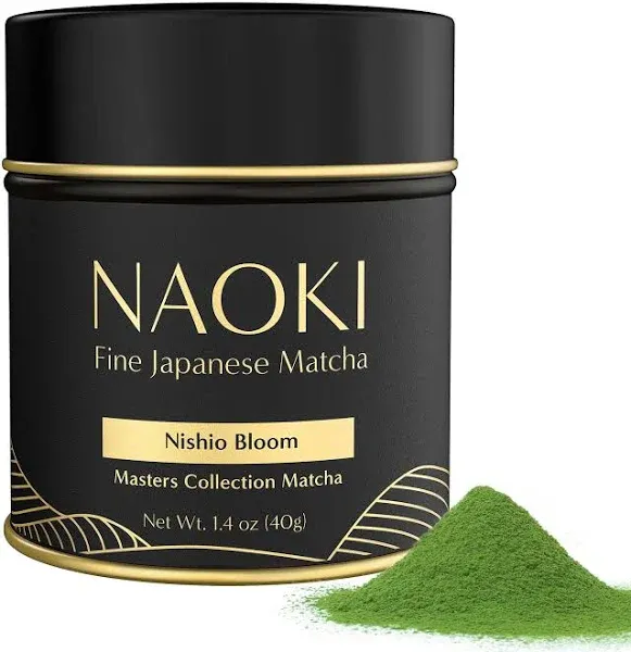 Naoki Matcha Chiran Harvest Masters Collection Matcha Authentic Japanese Ceremonial Grade Matcha Green Tea Powder from Kagoshima