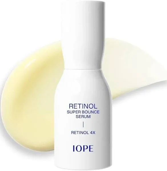 IOPE Retinol Super Bounce Serum, Daily Retinol for Anti-Aging, Reduction in F...