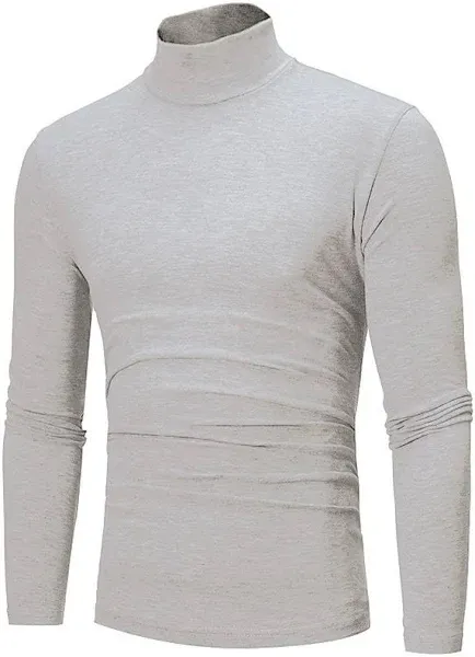 LightInTheBox Men's Long Sleeve Turtleneck T Shirt