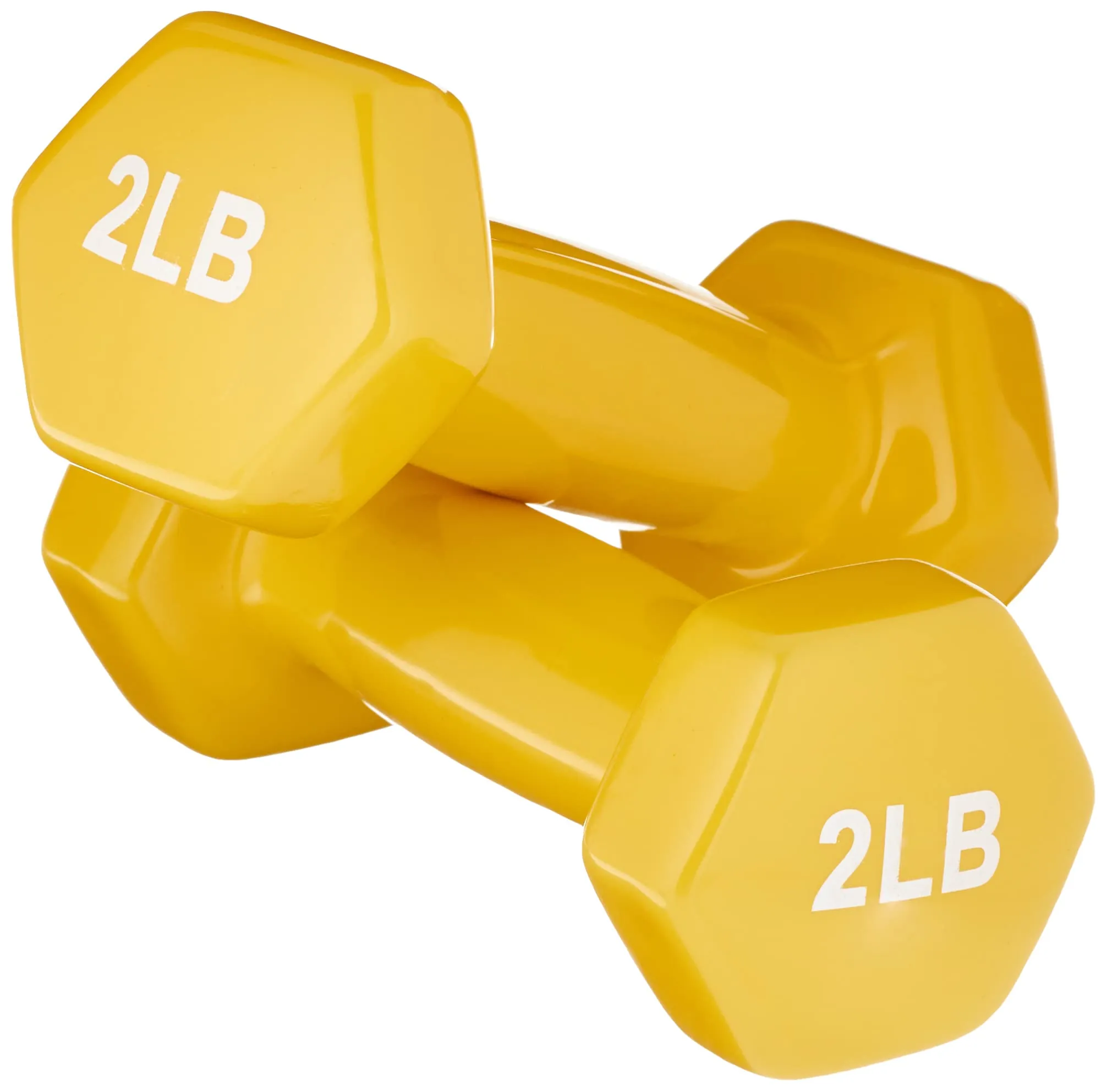 Amazon Basics Vinyl Coated Dumbbell Pair - Set of 2