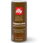 Illy Cappuccino Cold Brew Coffee Drink (8.5 fl oz)