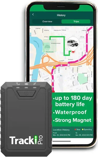 Tracki GPS Tracker for vehicles 180 days battery magnet Tracking Device