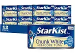 Starkist Albacore Tuna in Water, Chunk White - 12 pack, 12 oz cans