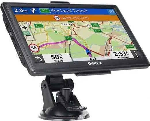 N700 GPS Navigation for Car Truck RV, GPS Navigator with 7 inch, 2024 Maps (F...