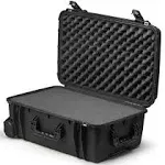 Seahorse 920 Wheeled Case with Foam, Black