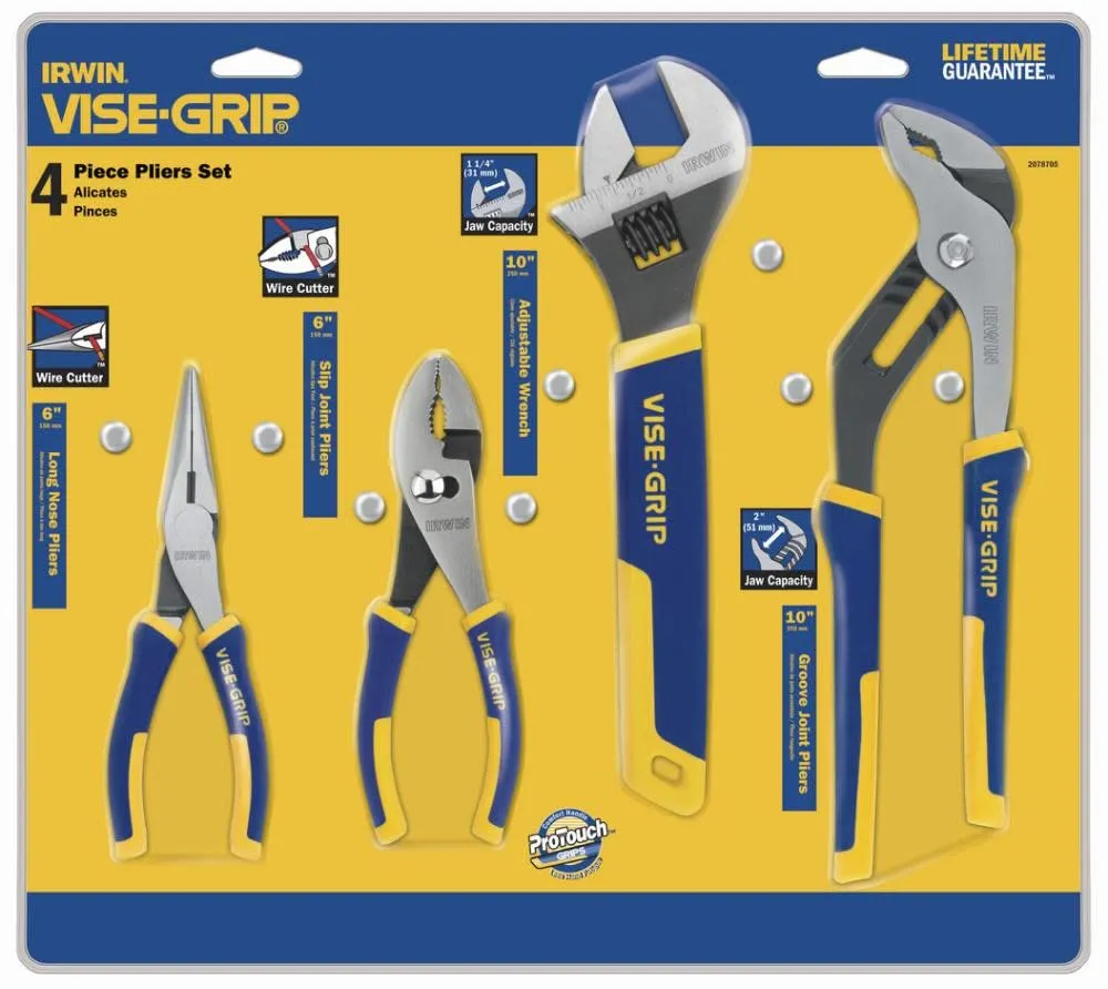 Irwin 4-Pc. Vise-Grip Pliers Set 2078705