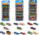 Hot Wheels Toy Cars, Bundle of 15 1:64 Scale Vehicles, Includes 3 5-Packs with D