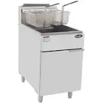 Atosa ATFS-75-LP HD 75 lb S/S Deep Fryer