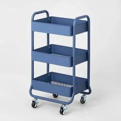 Brightroom 3 Tier Metal Utility Cart - Brightroom Secondipity Bullseye