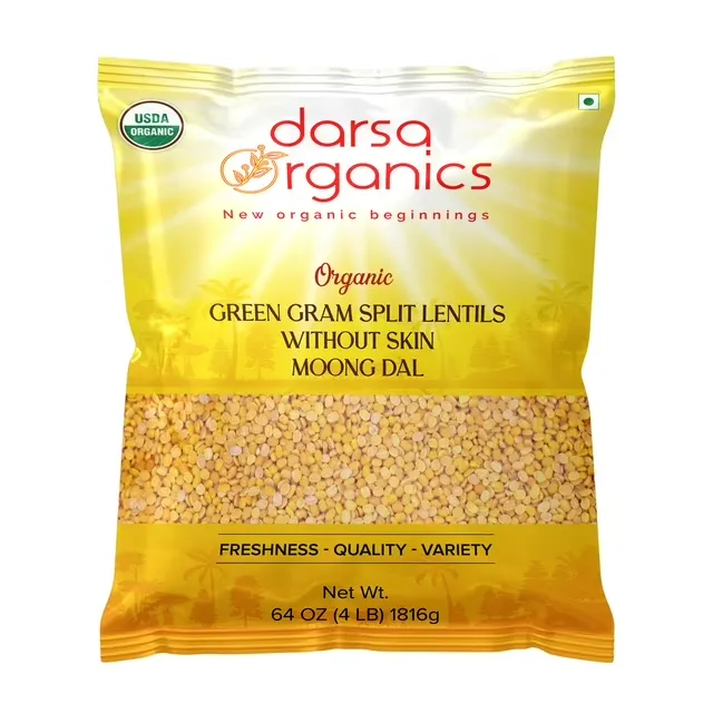 Darsa Organics Split Yellow Moong Dal