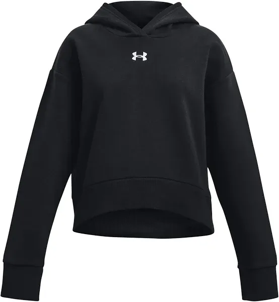 Hooded sweatshirt Under Armour UA Rival Fleece Crop Hoodie-BLU