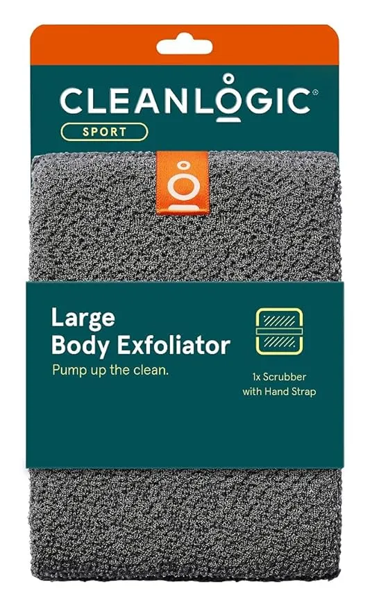 Cleanlogic Body Exfoliator Scrubber With Hand Strap Large