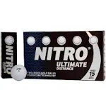 Nitro Ultimate Distance Golf Balls [15-Ball]