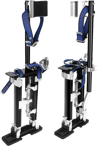 Superfastracing 15-23 Inch Drywall Stilts Aluminum Tool Adjustable for Painters Walking Painting Taping