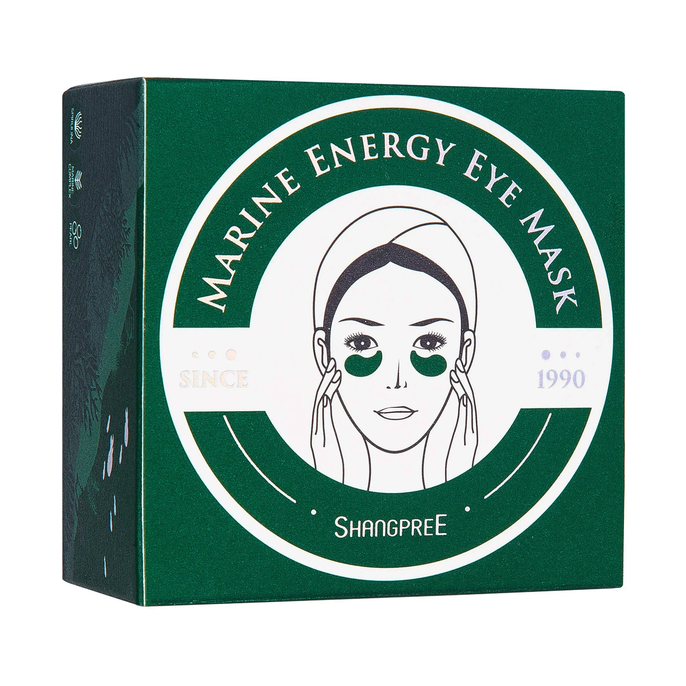 Shangpree Marine Energy Eye Mask 30 Pairs 60masks, Marine Energy Ey