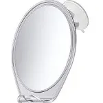 Honeybull Shower Mirror Fogless for Shaving - with Suction, Razor Holder for Shower & Swivel, Mirrors, Shower Accessories, Bathroom Mirror, Bathroom