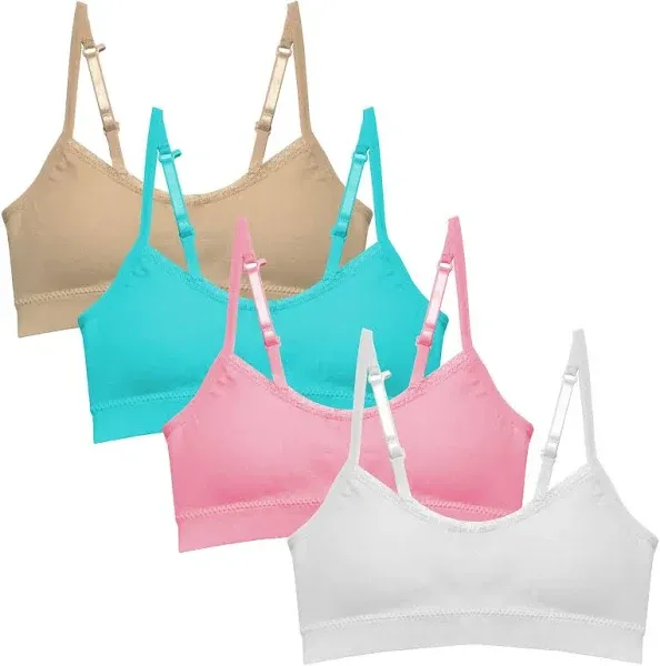 Popular Girl's Seamless Cami Bra with Removable Padding