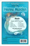 Natural Henna Hair Dye for All Hair Types - Men & Women I 100% Natural & Chemical-Free Pure Hair & Beard Color, Midnight Natural Black