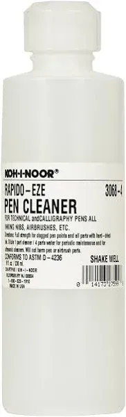 Rapido-Eze Cleaning Solution, 8 oz. Bottle, 1 Each