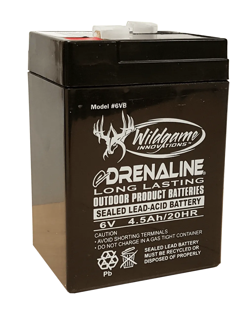 Wildgame Innovations / BA Products Rechargeable 6 Volt Battery Black 6VB