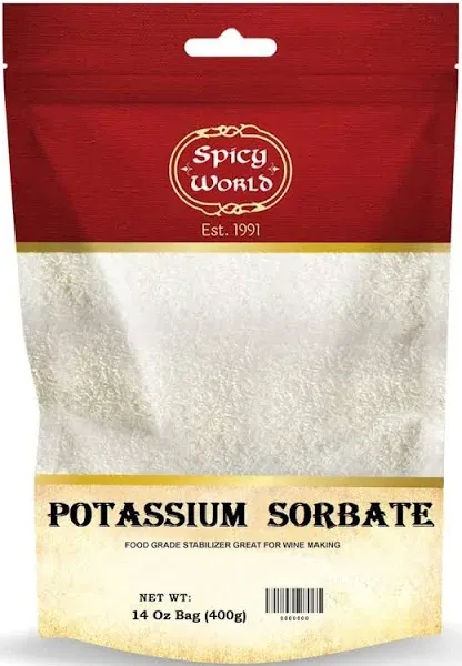 Spicy World Potassium Sorbate 14 Oz Food Grade