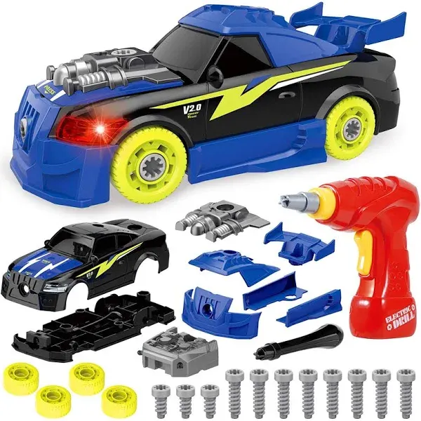 Fine Motor Skill Toy Car Construction Set Stem Building Learning Game Take Apart Racing Car With Electric Screwdriver Tool - Buy Take Apart Racing Car Take Apart Car Fine Motor Skill Toy Car Construction Set Stem Building Learning Game With Light And Sound Gifts For 3 Year Old Boys And Girls Product on Alibaba.com