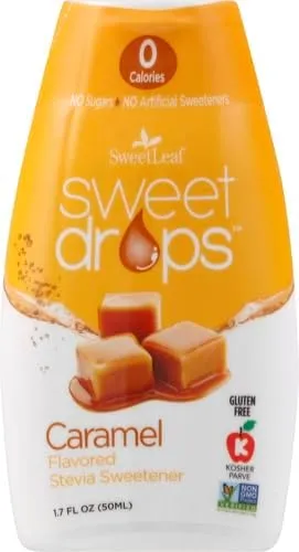 Sweet Drops Caramel Stevia Liquid 50 Ml