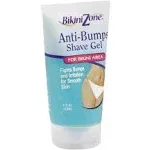 Bikini Zone Anti-Bumps Shave Gel Sensitive Areas Smooth Condition Protect Gentle