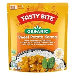 TASTYBITE Organic Sweet Potato Korma, 10 OZ