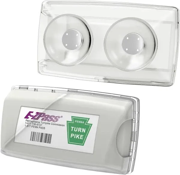 EZ Pass Holder with Super Strong Suction Cups for Windshield. Ezpass Holder Toll