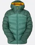 RAB Neutrino Pro Down Jacket - Women's Green Slate/Eucalyptus, L