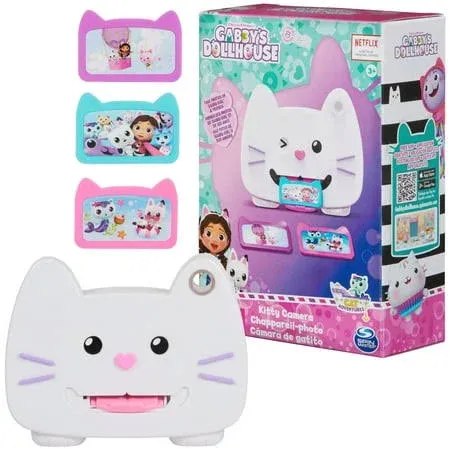 Gabby's Dollhouse Kitty Camera Pretend Play Preschool Kids Toys