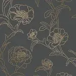 Tempaper & Co. Peonies Peel and Stick Wallpaper