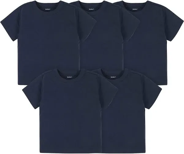 Gerber Toddler Boy or Girl Gender Neutral 5-Pack Short Sleeve Tee