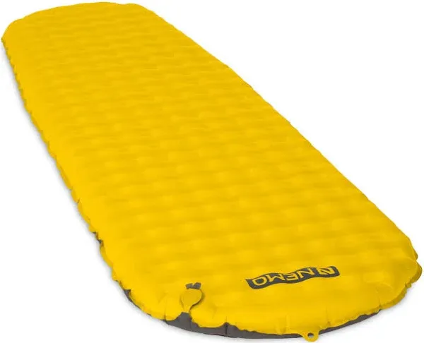 Nemo Sleeping Pad, Size Long Wide - Yellow