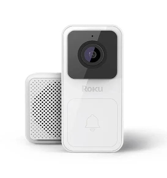 Roku Smart Home Wired Video Doorbell & Chime