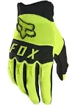 Fox Dirtpaw Gloves (Size S, Yellow)