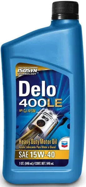 Chevron Delo 400 SDE SAE 15w-40 Engine Oil