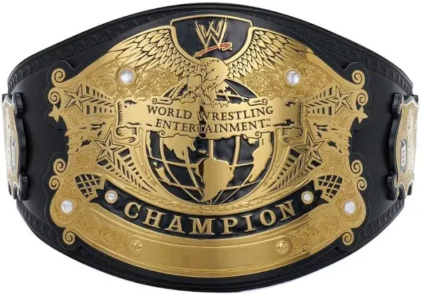 WORLD HEAVYWEIGHT UNDISPUTED WRESTLING CHAMPIONSHIP REPLICA TITLE BELT ADULT