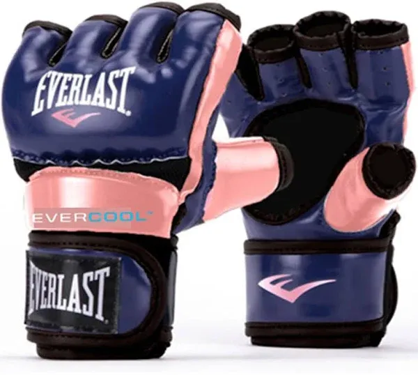 Everlast Womens EverStrike EverCool Training Gloves Pink Multi-Purpose S/M NEW