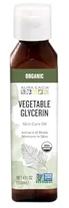 Aura Cacia Organic Skin Care Oil, Vegetable Glycerin, 4 Fluid Ounce