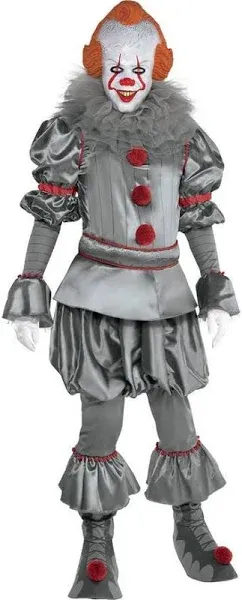 Party City Adult Pennywise Tatter Costume