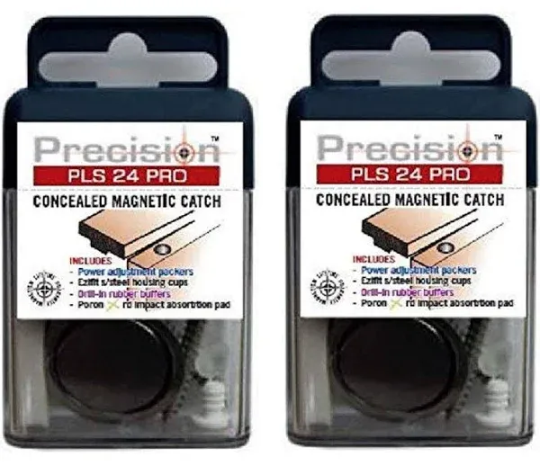 Precision PLS24PRO Concealed Magnetic Catch For Timber Standard or Sliding Door