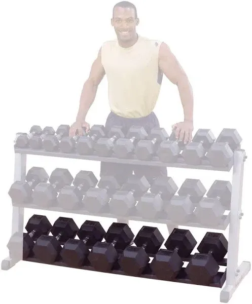 Body- Solid 3rd Tier Dumbbell Rack for GDR60