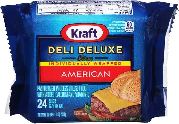 Kraft Deli Deluxe American Cheese Slices